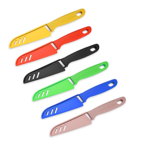 Fruit Knife Set with Protective Cover (6 Pcs)